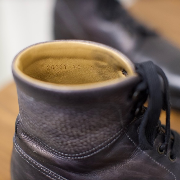 Magnanni Patton Gray Pebble boots. - Picture 9 of 10